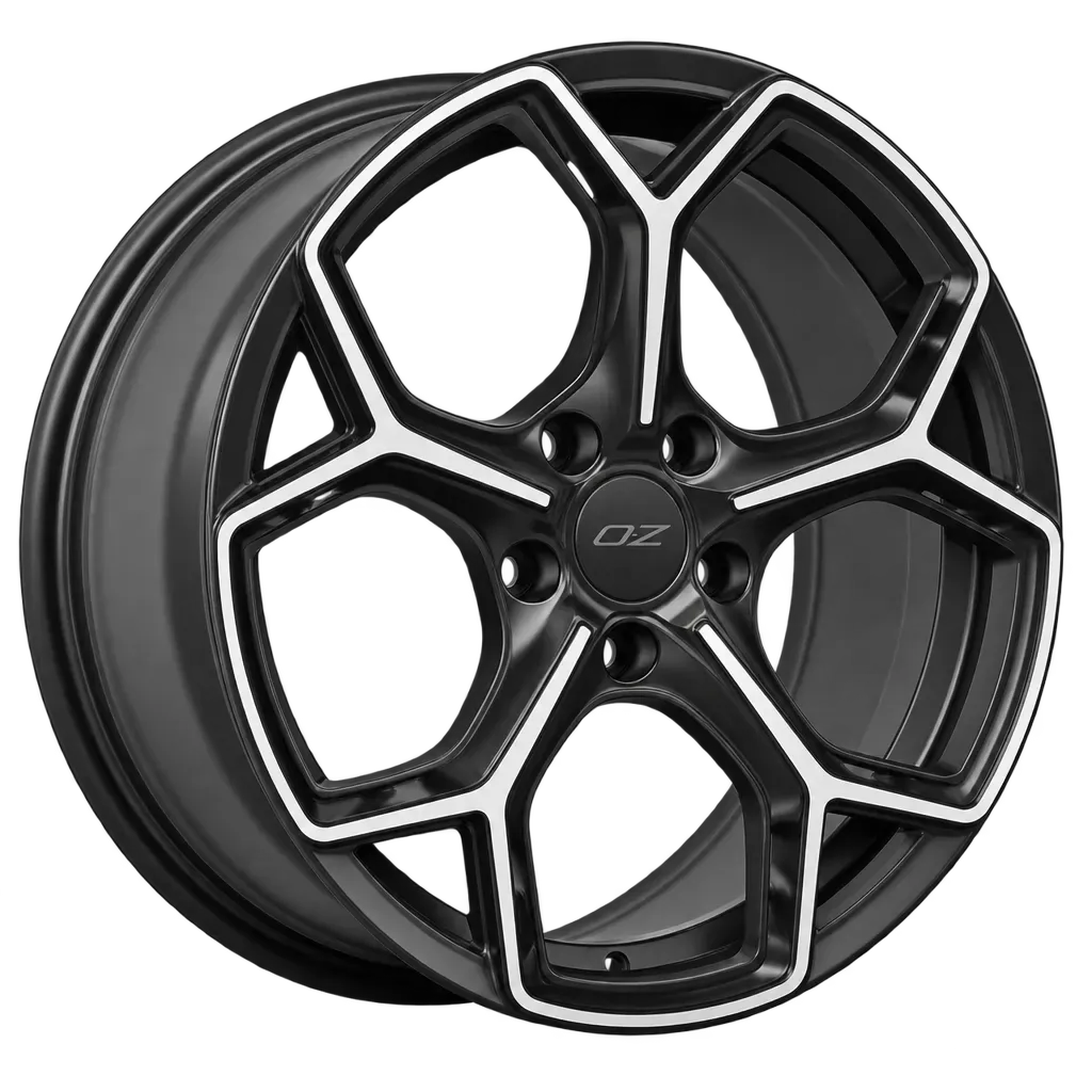 DAI WHEELS WIDOW Gloss Black - Machined Face wheel